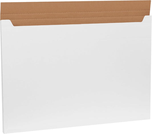 Flat Box for Shipping and Storage of Posters