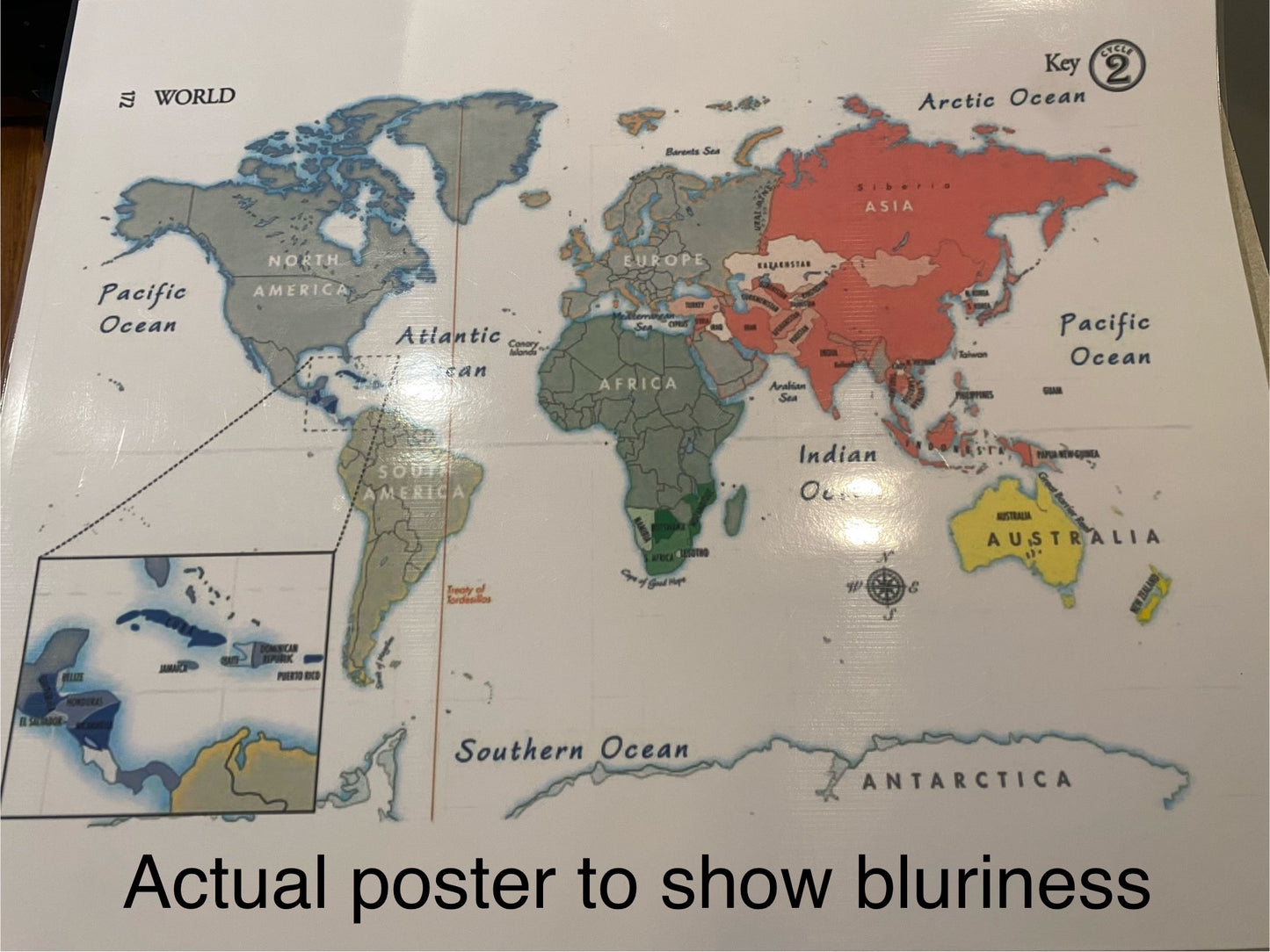 Cycle 2 Maps 24" x 30 POSTER size