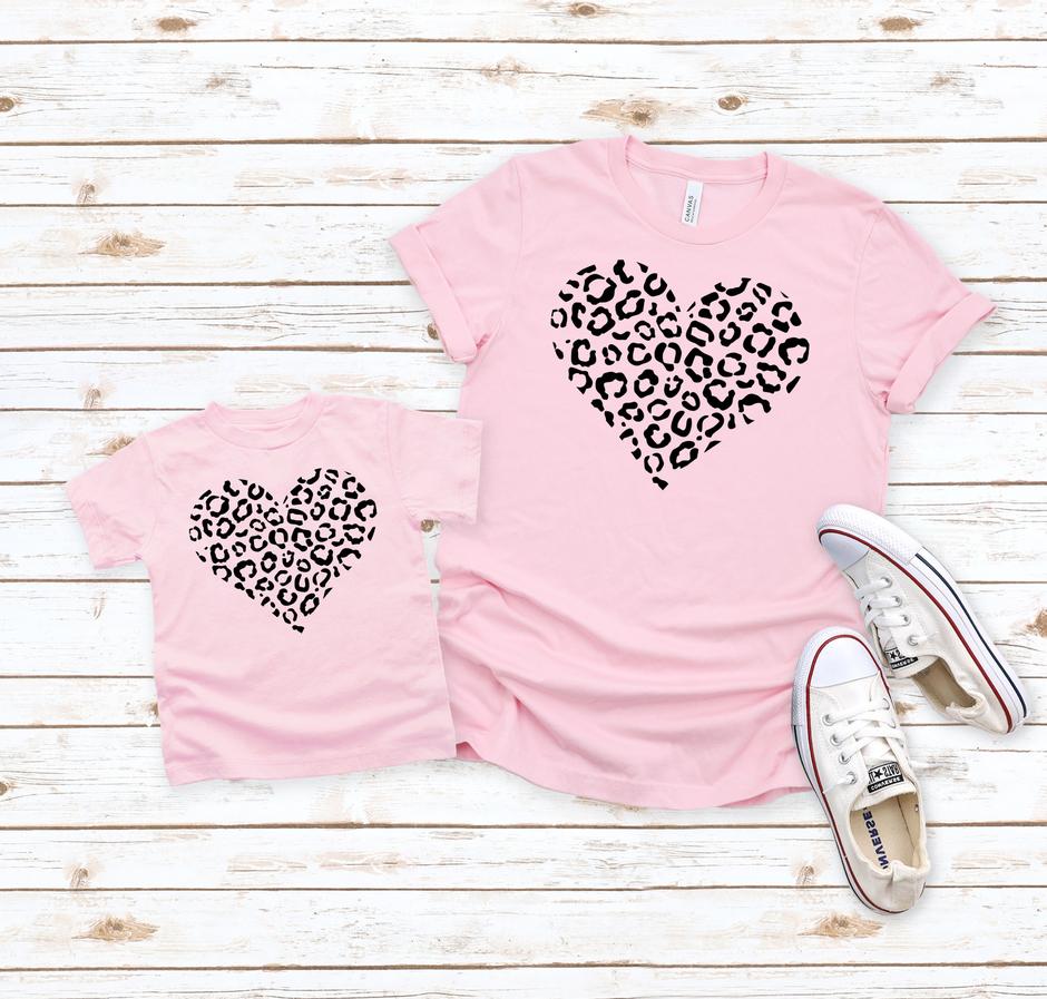 Leopard Heart- Adult, Youth, Infant available