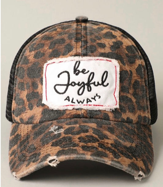 Be Joyful Always  baseball cap hat