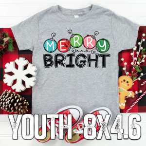 Merry and Bright  ornaments - youth